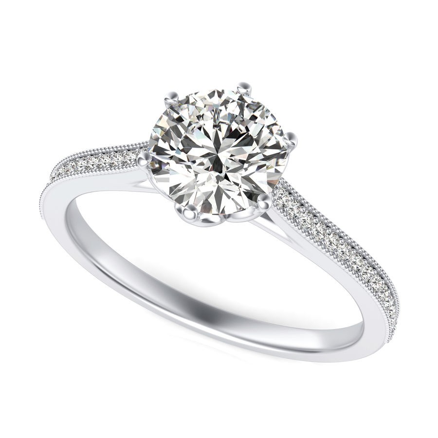 Cathedral Engagement Ring