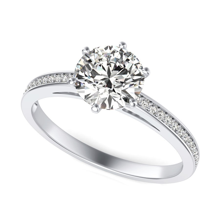 Cathedral Engagement Ring