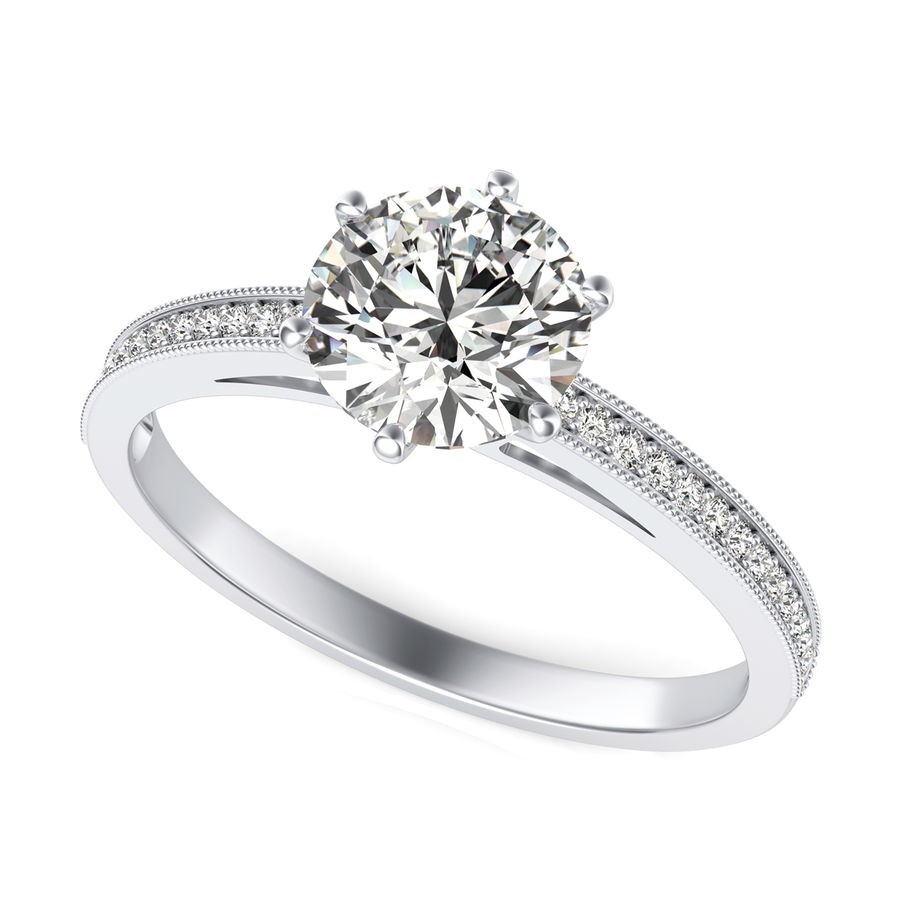 Cathedral Engagement Ring