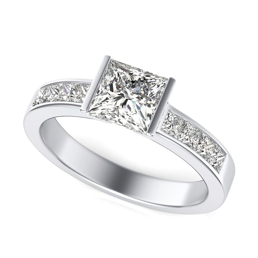 Tension Engagement Ring