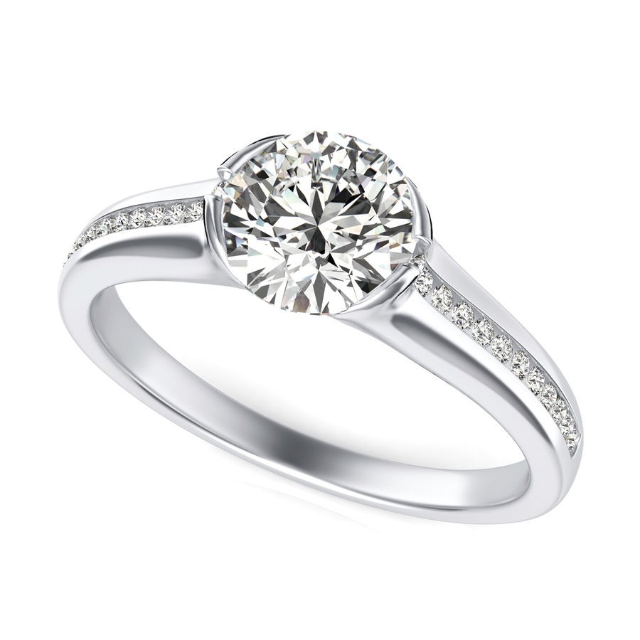 Tension Engagement Ring