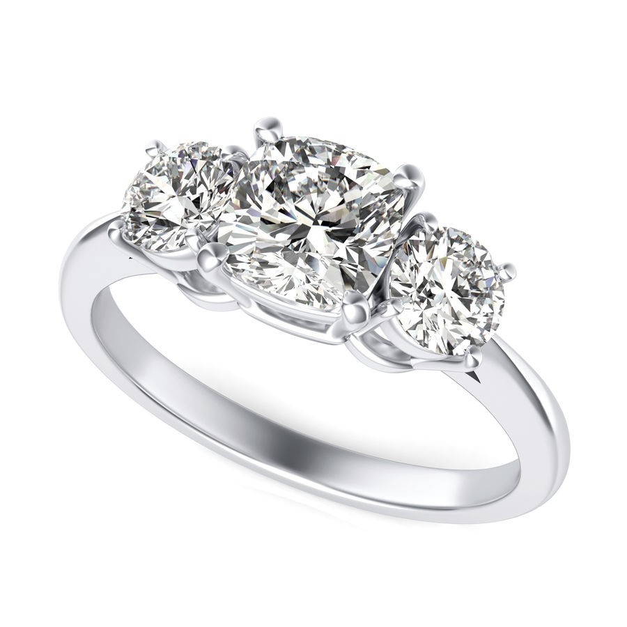 Three StoneEngagement Ring