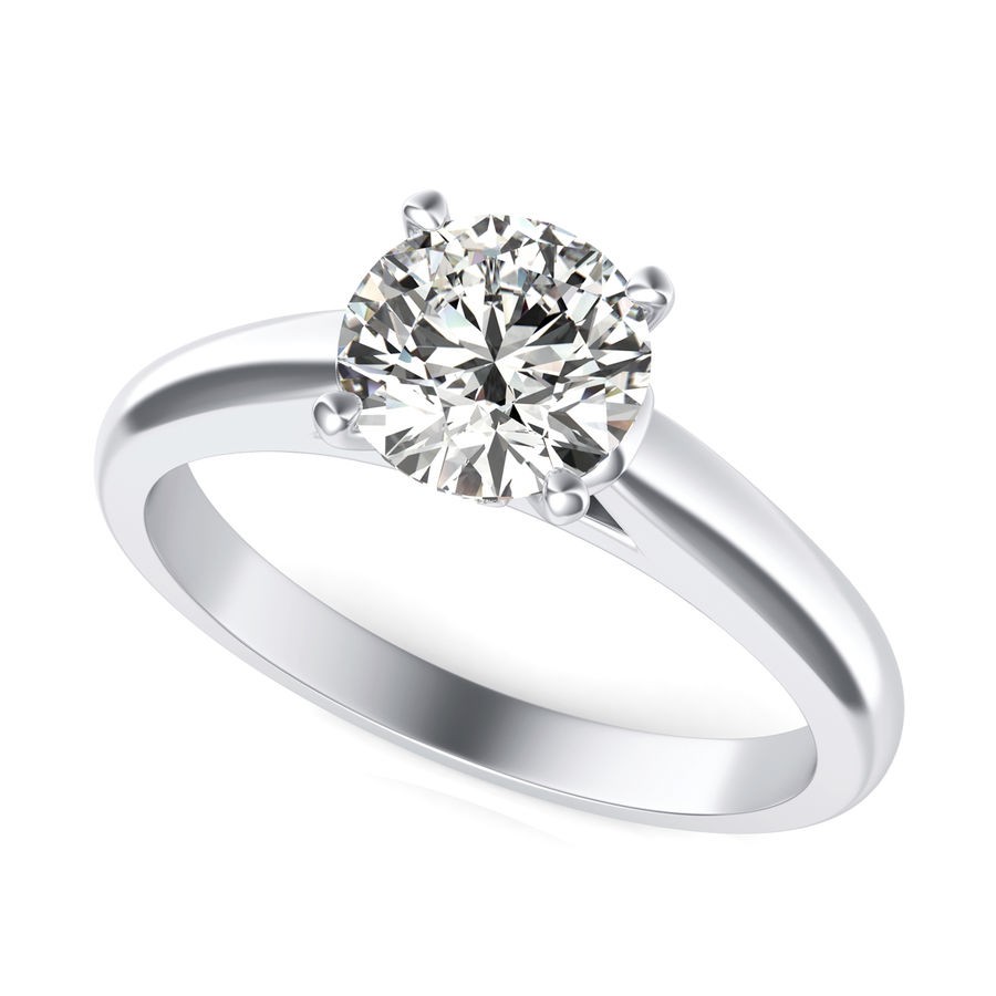 Solitaire Engagement Ring