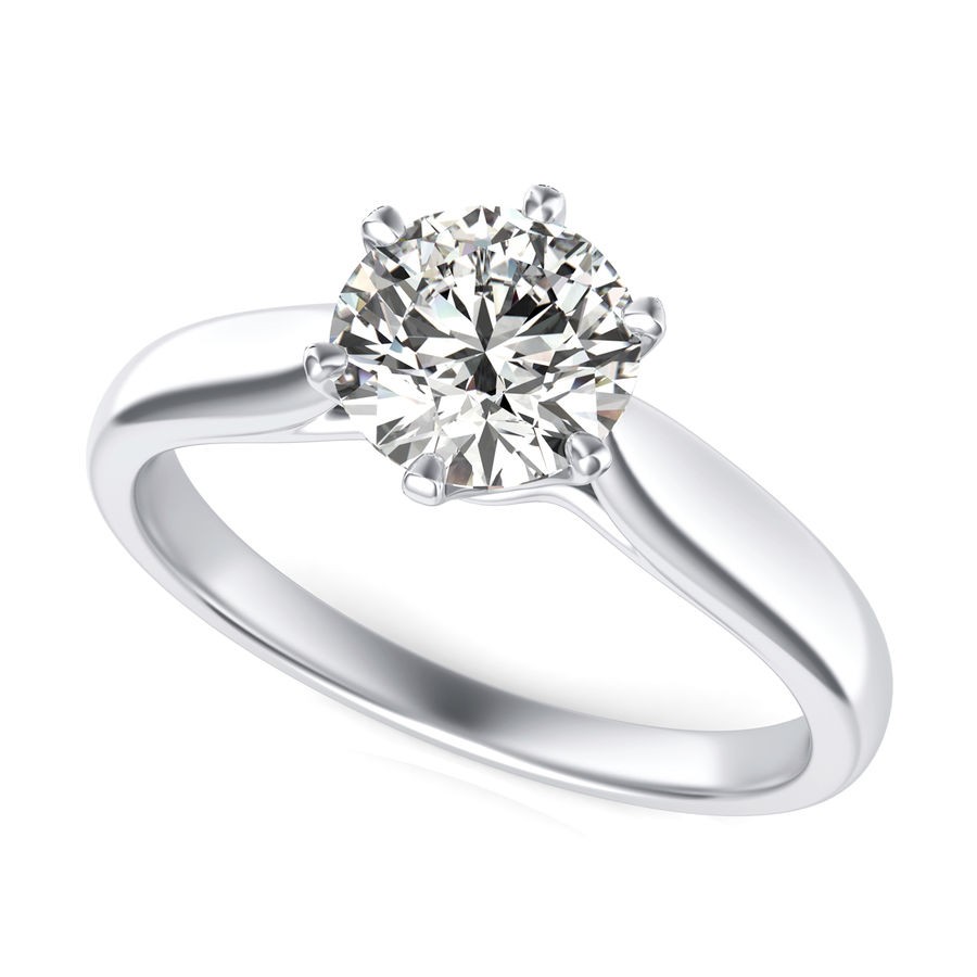 Solitaire Engagement Ring
