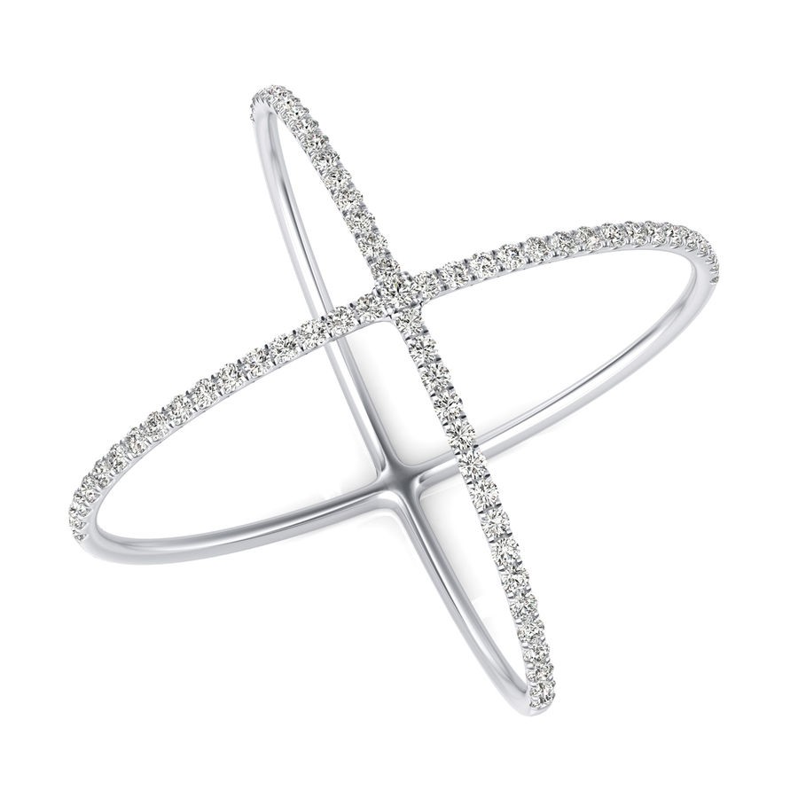 X Criss Cross Ring
