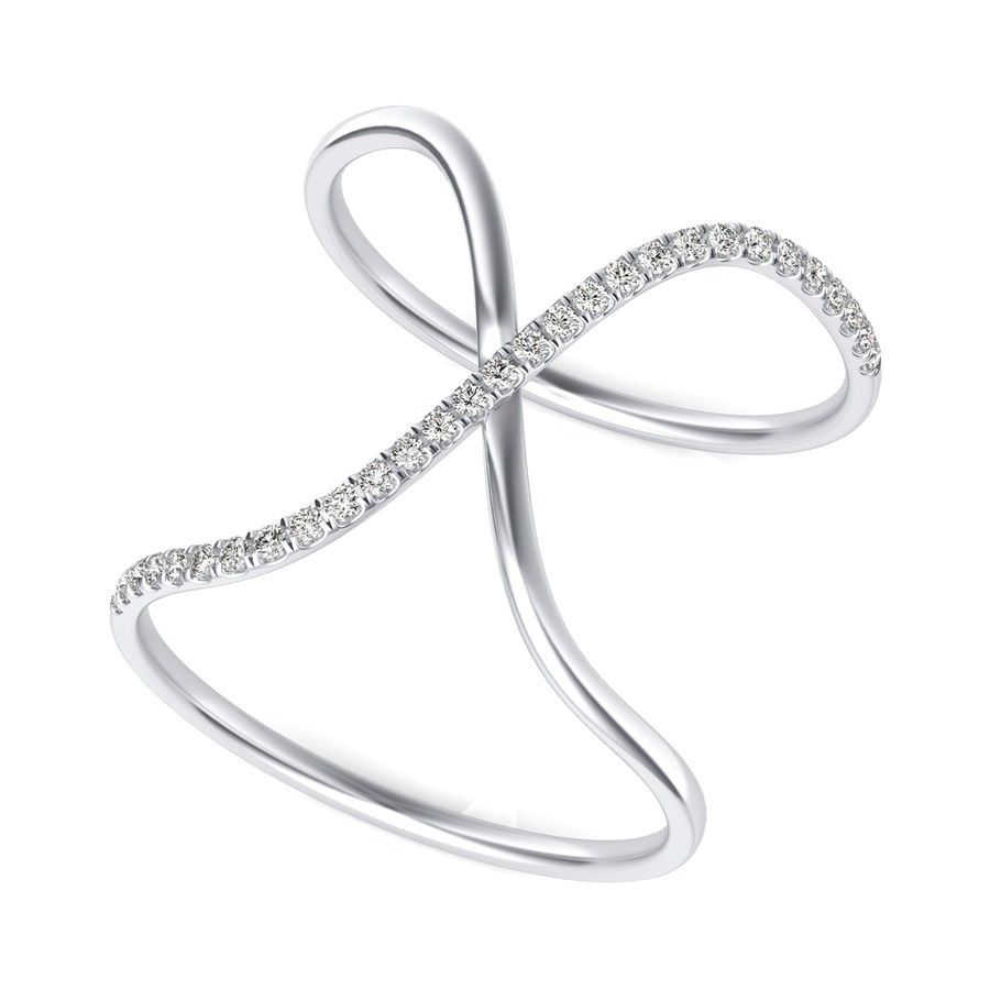 X Criss Cross Ring