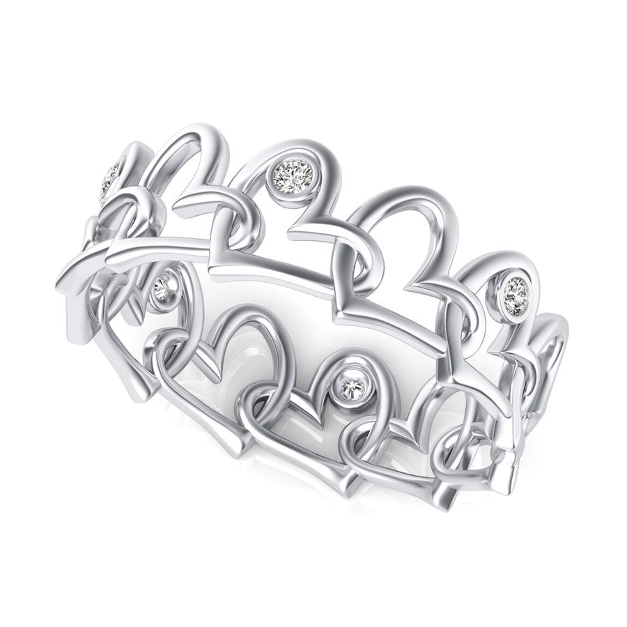 Eternity Heart Ring