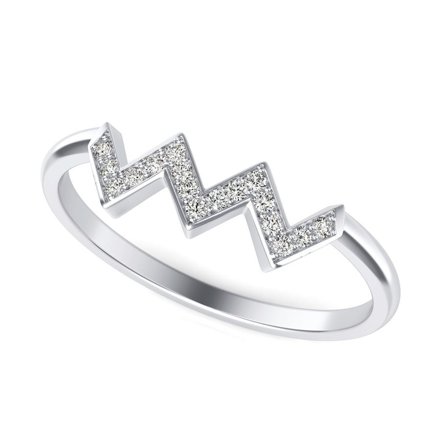 Zigzag Ring