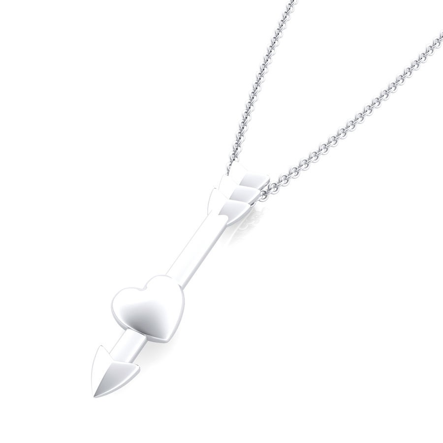 Arrow and Arrow Pendant