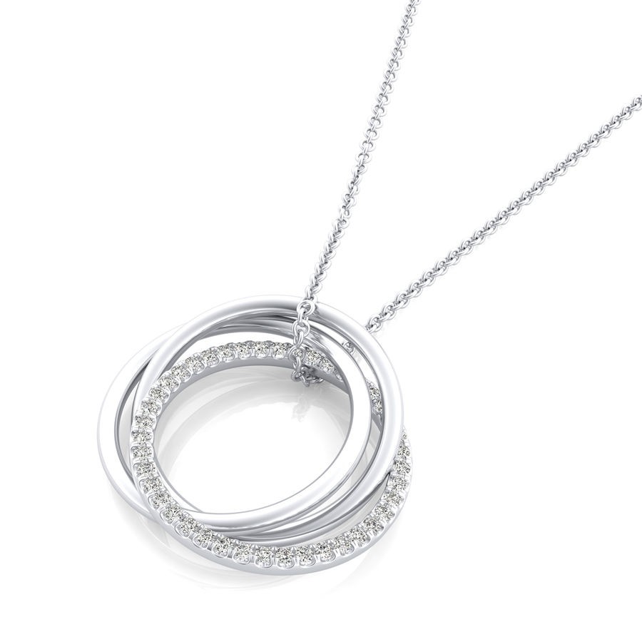 Interlocking Circles Pendant