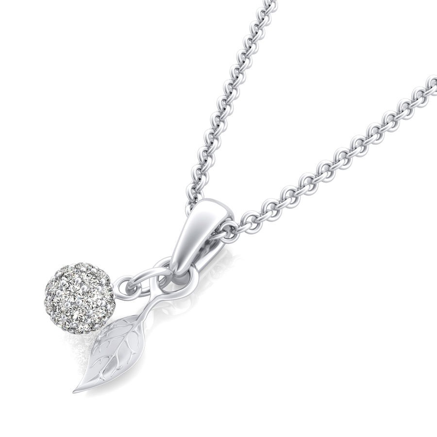 Leaf Charm Pendant