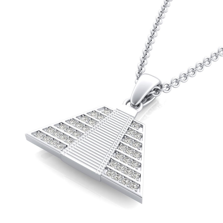 Aztec Pyramid Pendant