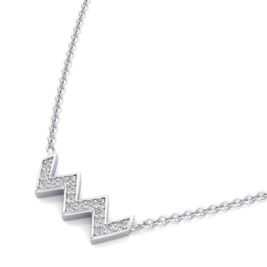 Zigzag Bar Pendant