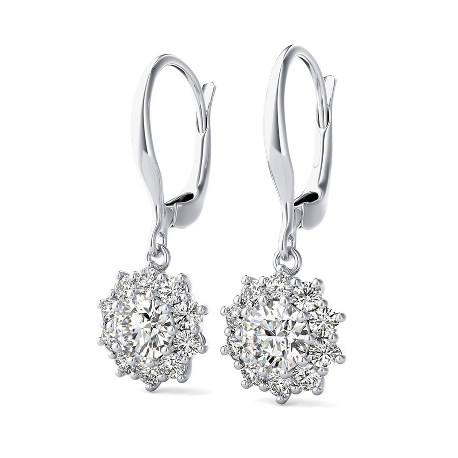 Halo Wire Basket Earrings