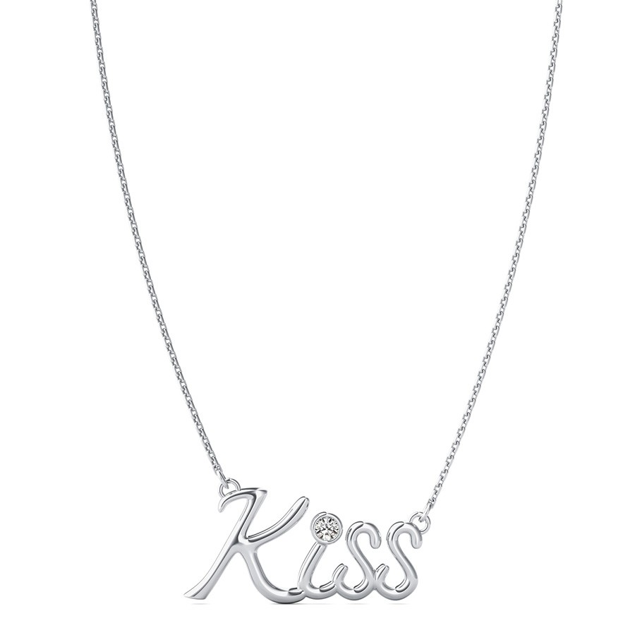 "Kiss" Pendant