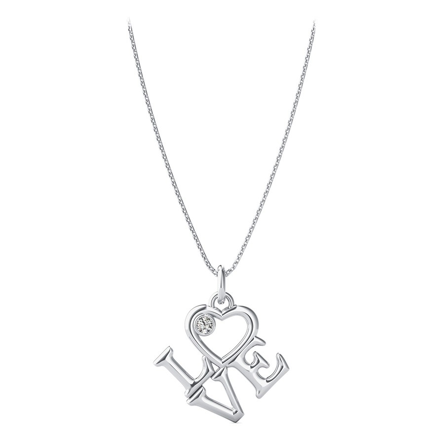 "Love" Heart Pendant