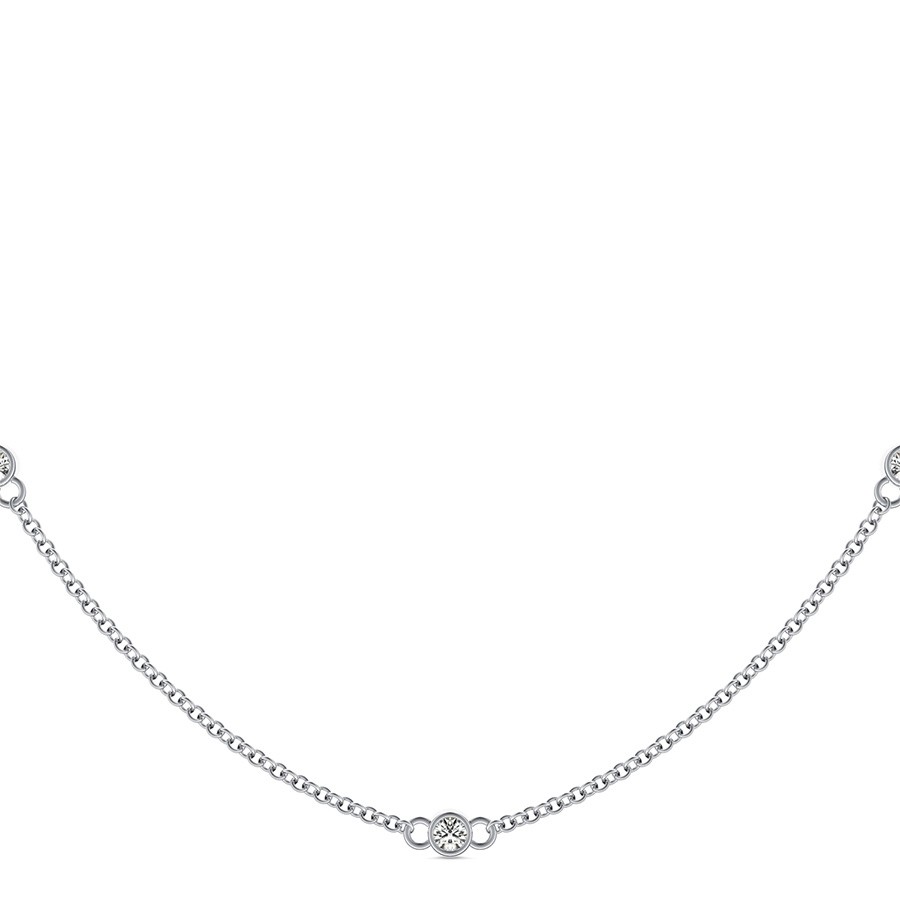 Diamond By The Yard Necklace