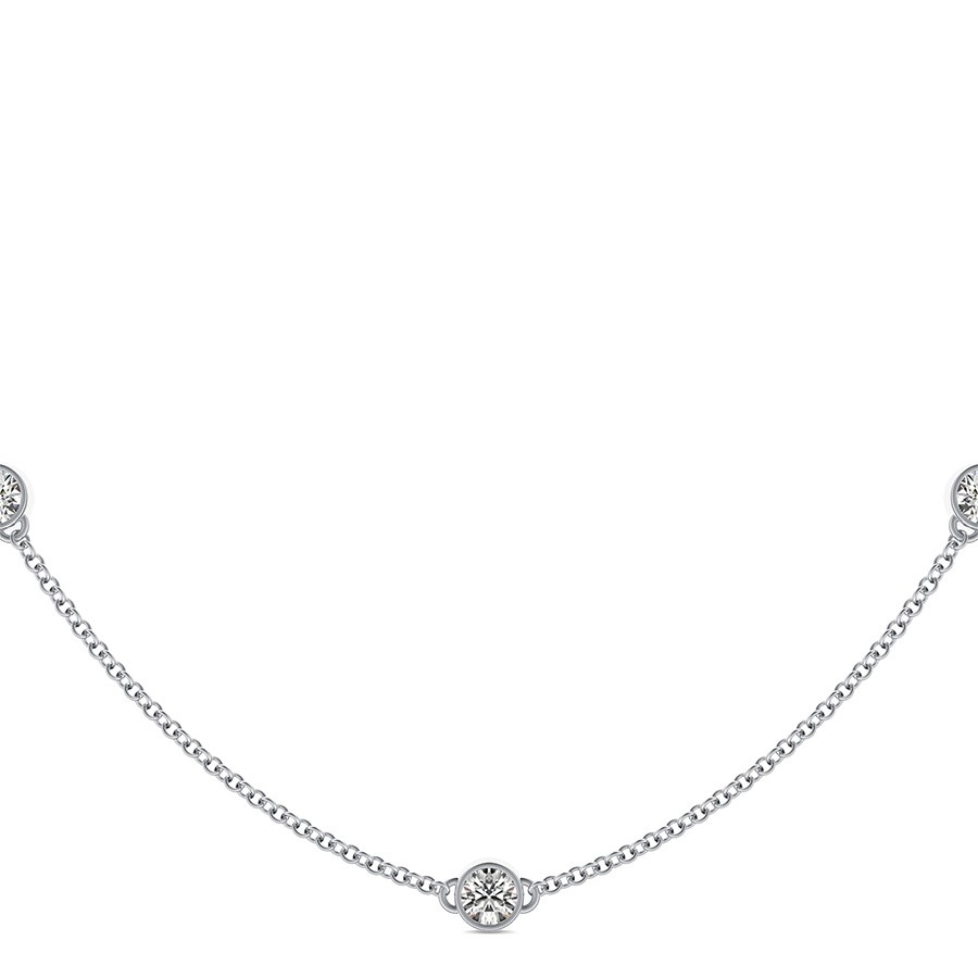 Diamond By The Yard Necklace