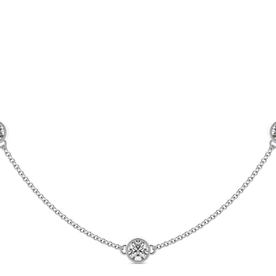 Diamond By The Yard Necklace