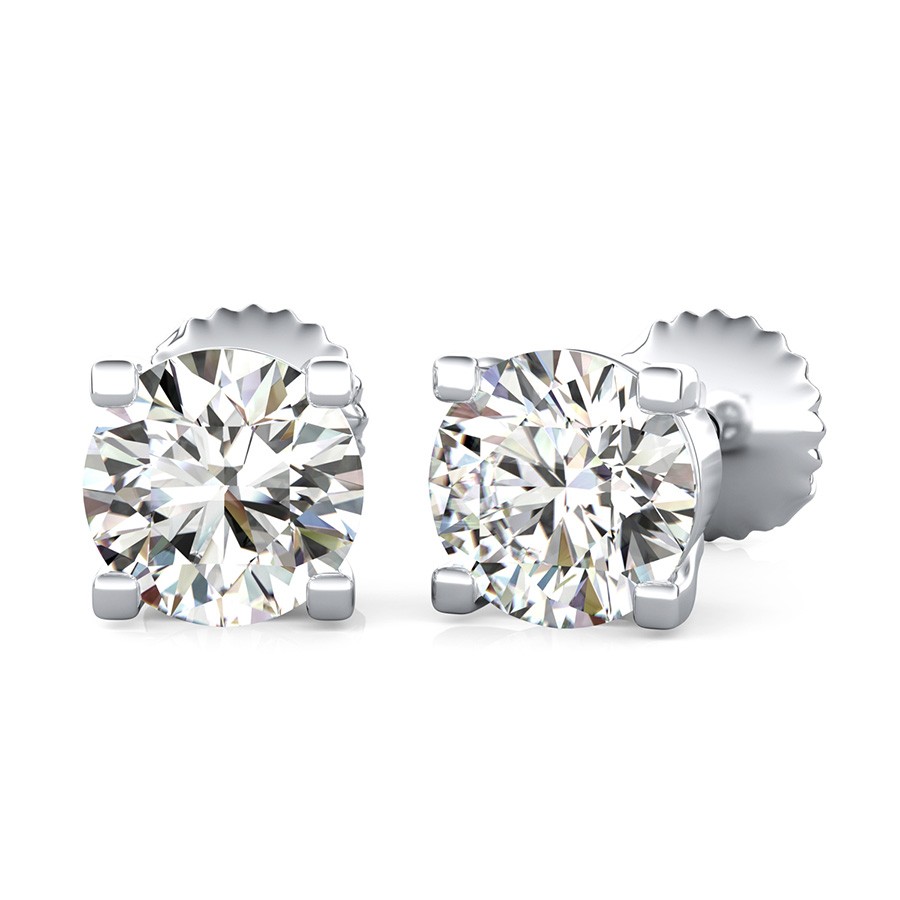 Basket Stud Earrings