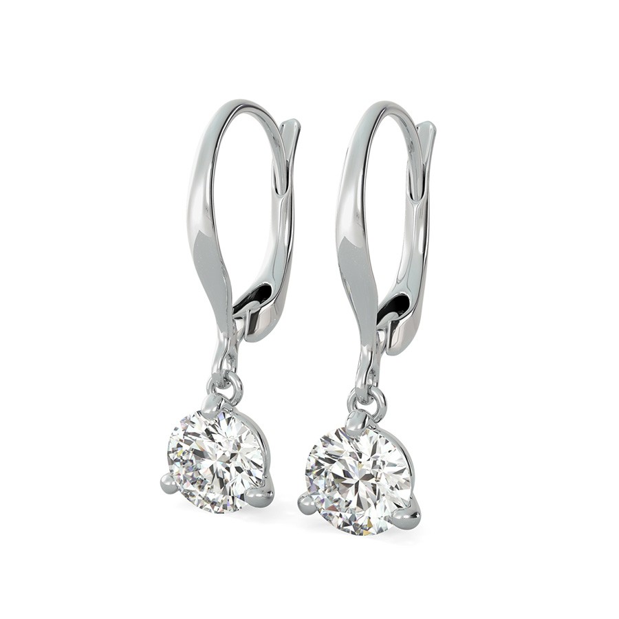 Leverback Martini Earrings