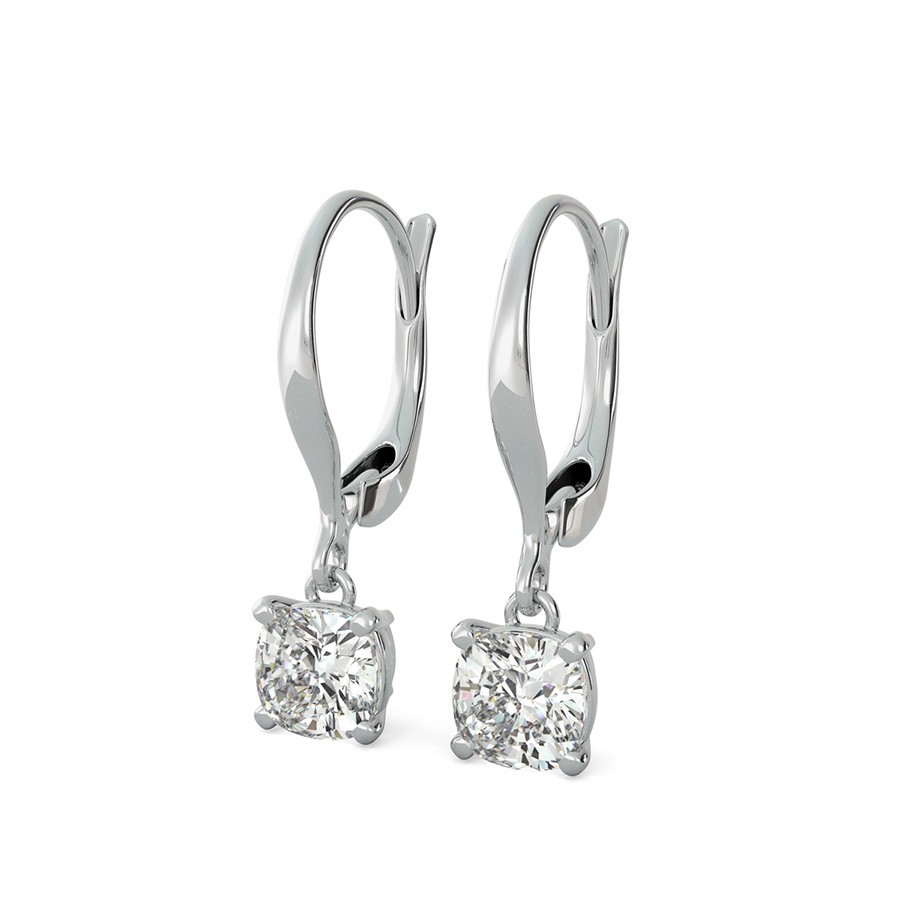 Leverback Basket Earrings