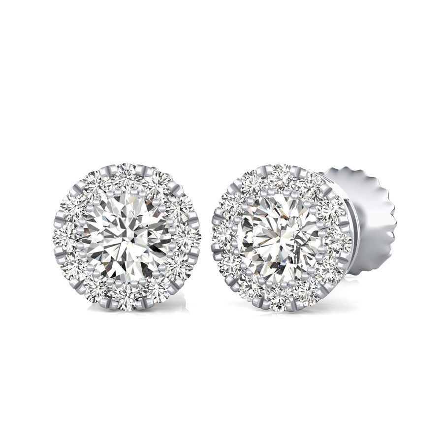 Halo Stud Earrings