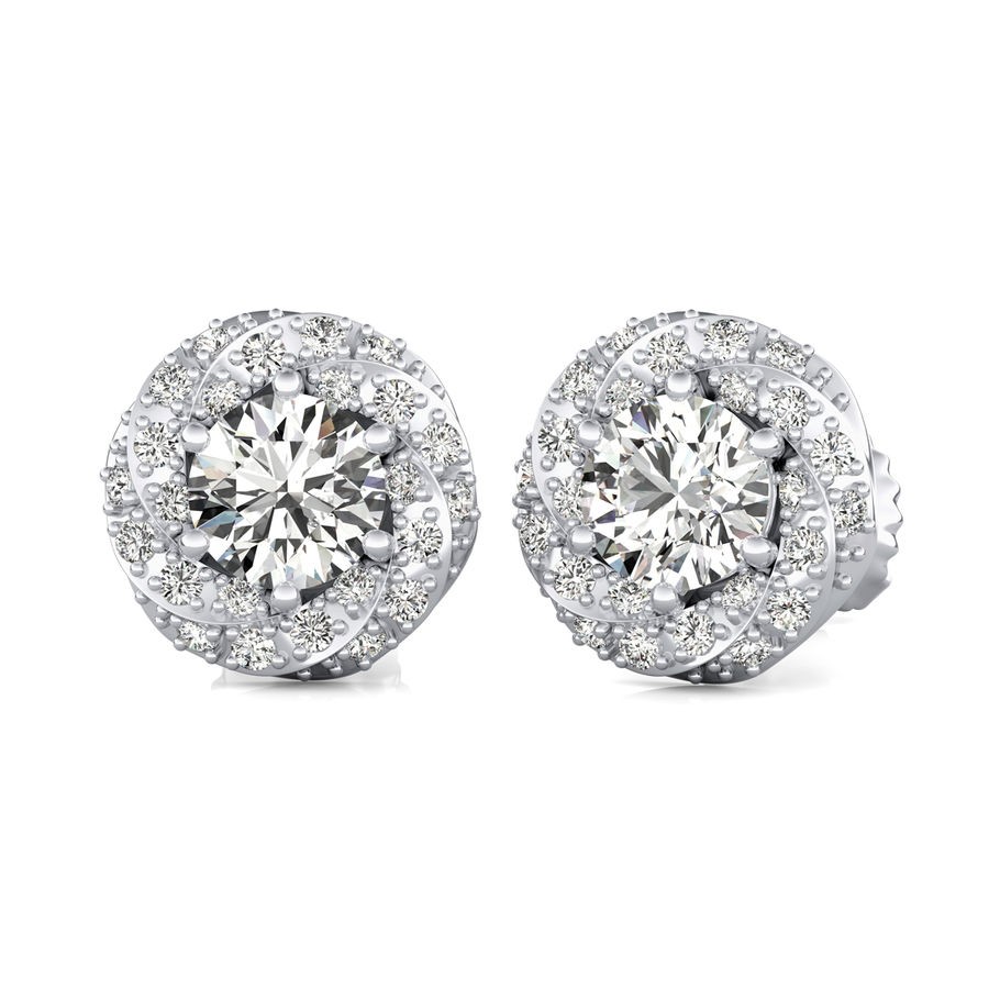 Halo Stud Earrings