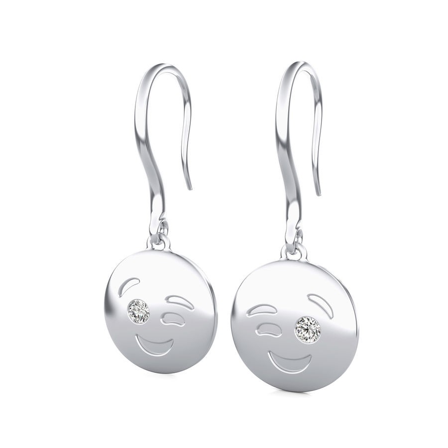 Emoji Smiley Earrings