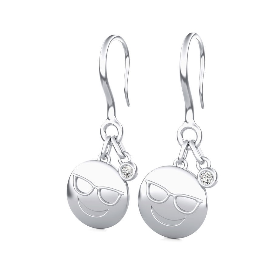 Emoji Cool Earrings