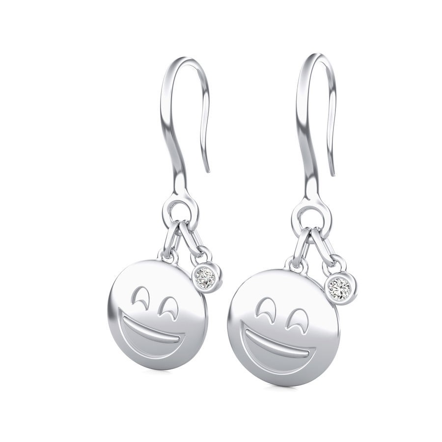 Emoji Smiley Earrings