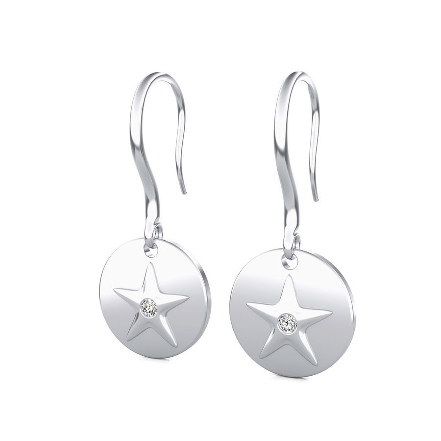Star Coin Earrings