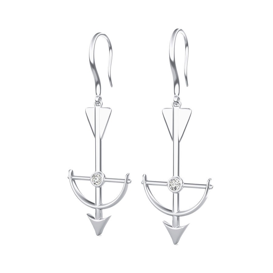 Bow and Arrow Earrings