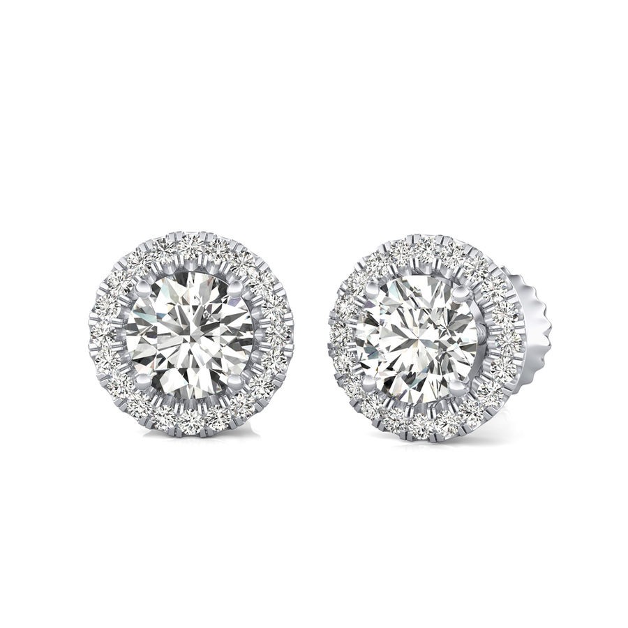 Halo Stud Earrings