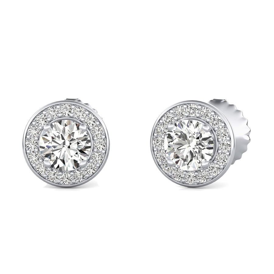 Halo Stud Earrings