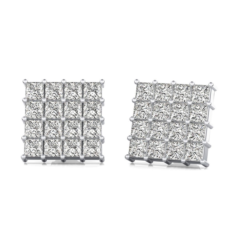 Cluster Stud Earrings