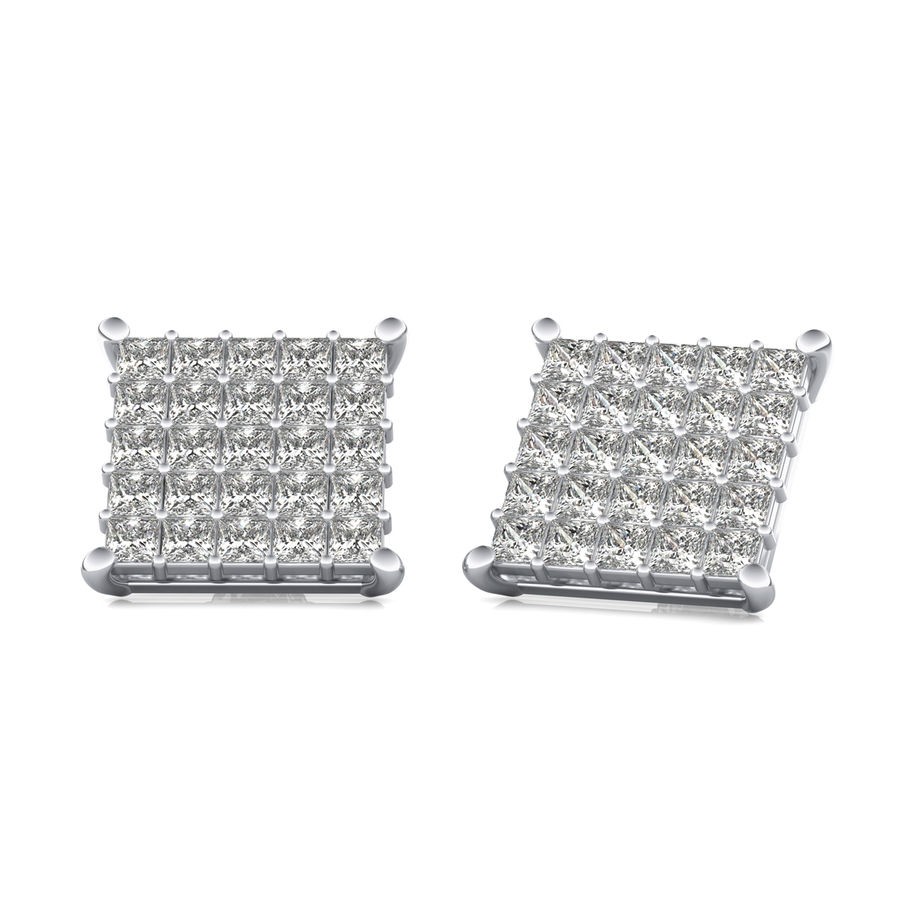 Cluster Stud Earrings