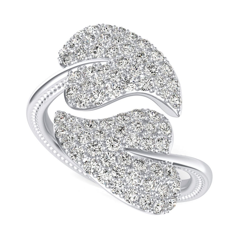 Double Leaf Fashion Ring