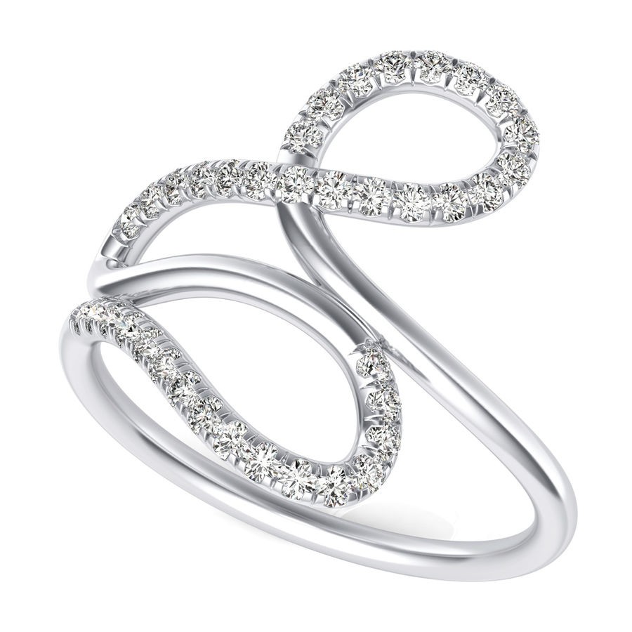 Triple Loop Fashion Ring