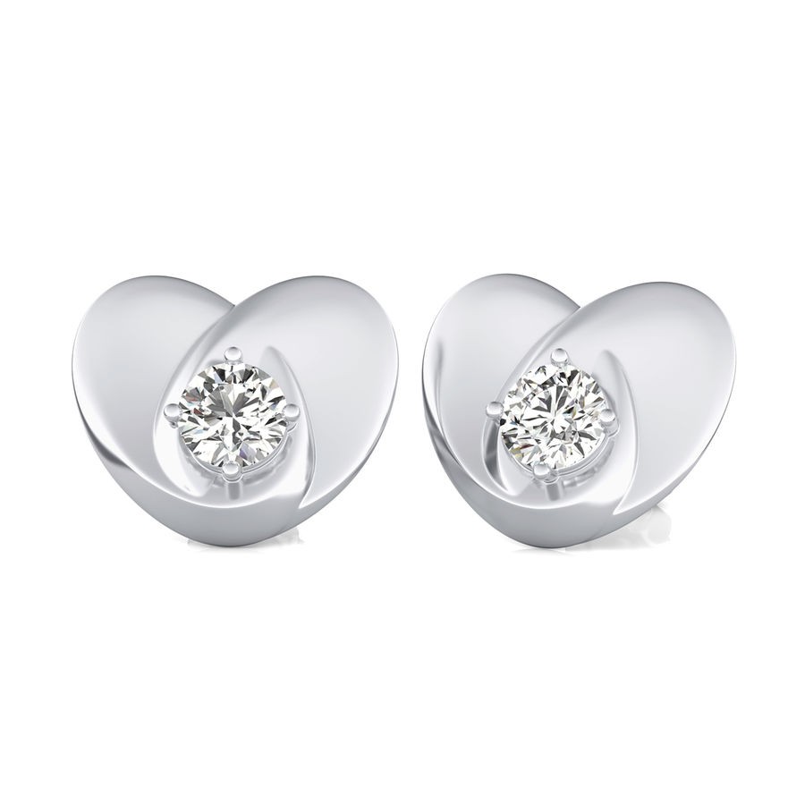 Heart Stud Earrings
