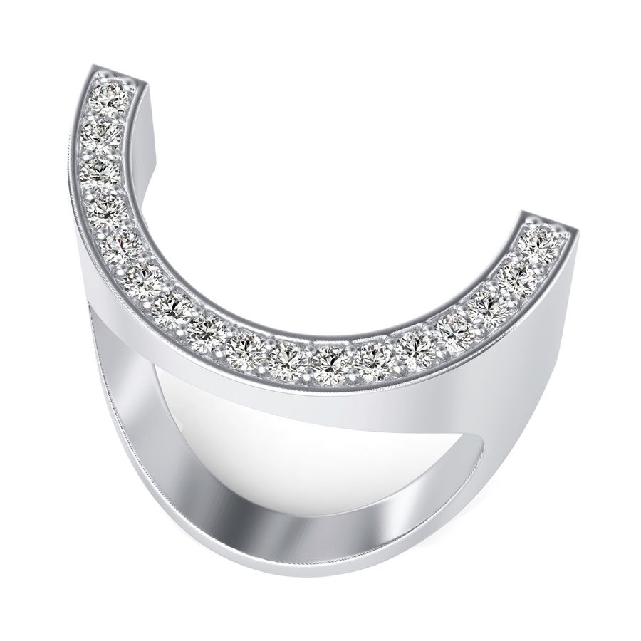 U Shape Fashion Ring
