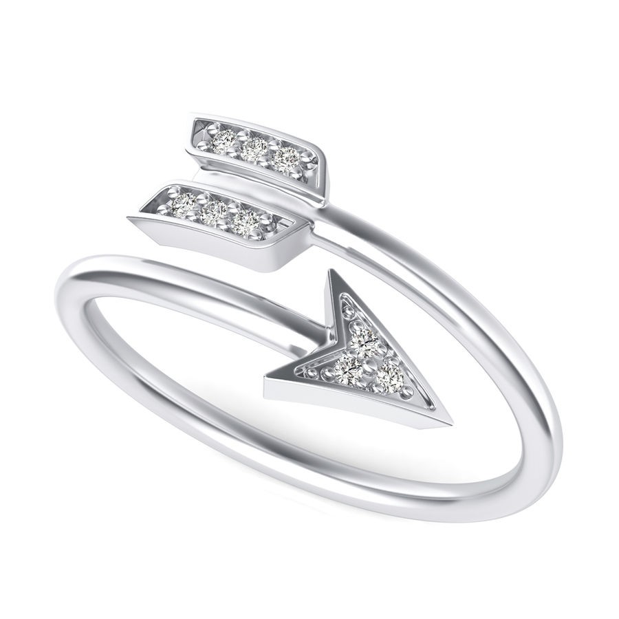Shooting Arrow Fashion Ring