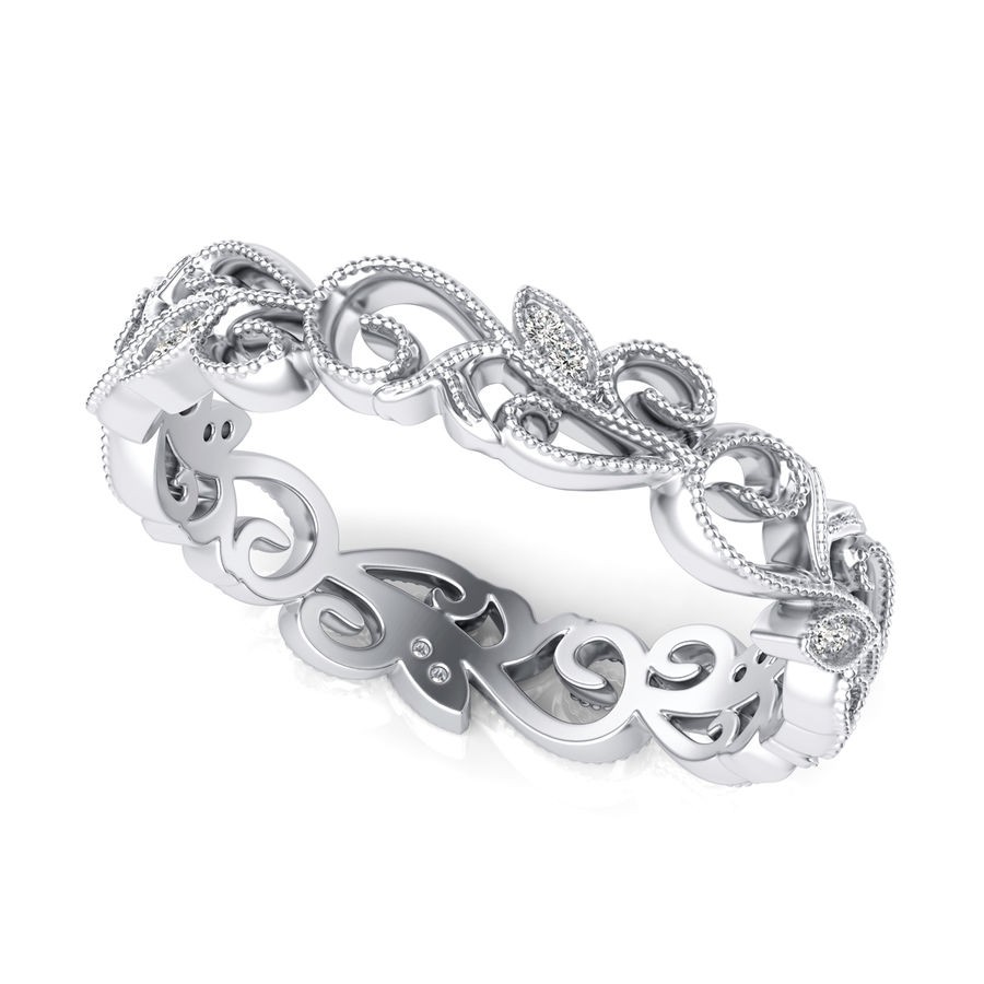 Blowing Wind Eternity Ring