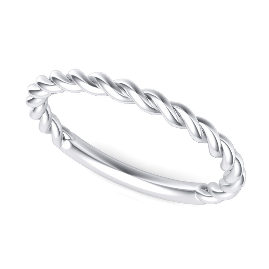 Twisted Rope Gold Ring