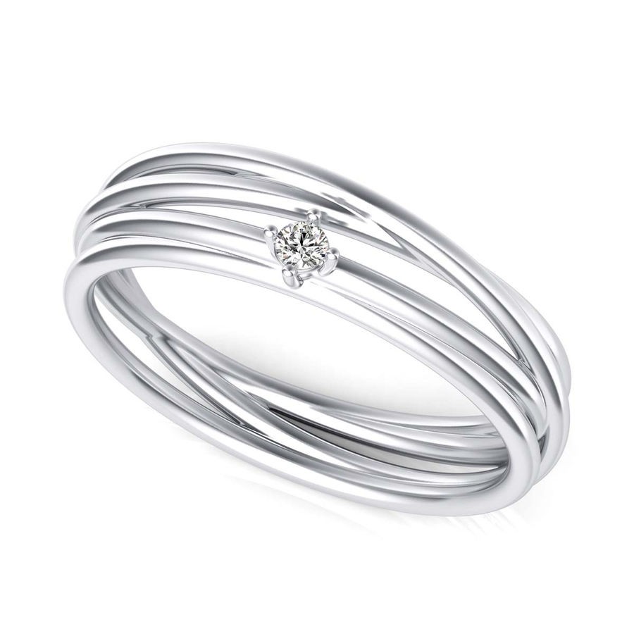 Stackable Diamond Fashion Ring