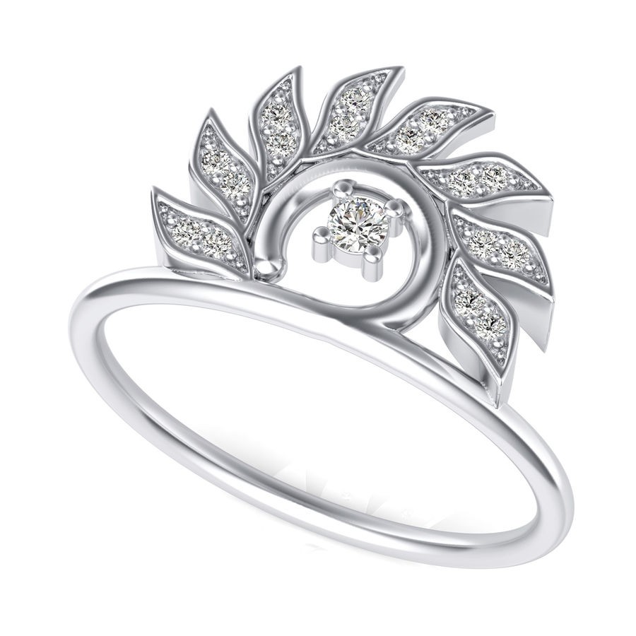 Sun Shape Fashion Ring
