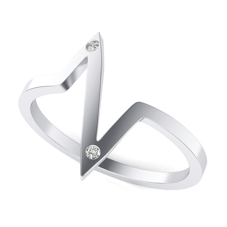 Zig Zag Fashion Ring