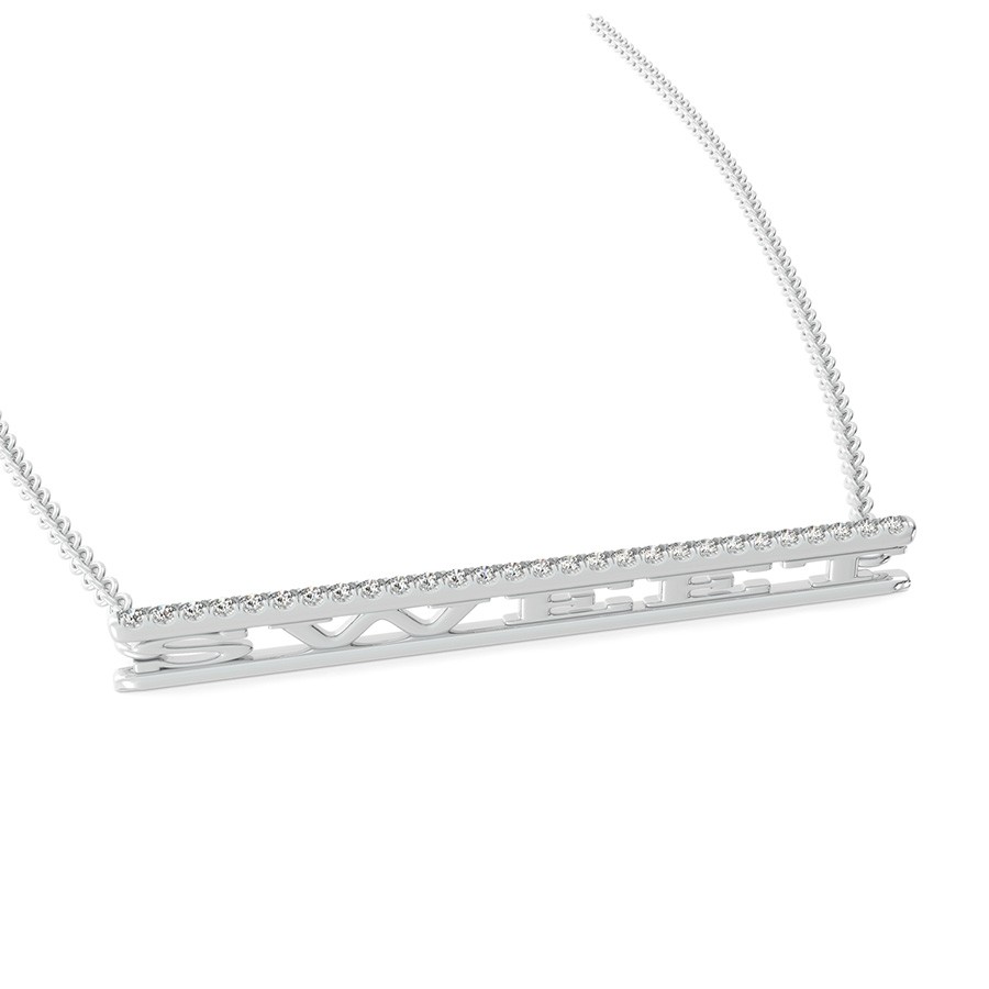 "SWEET" Bar Pendant 