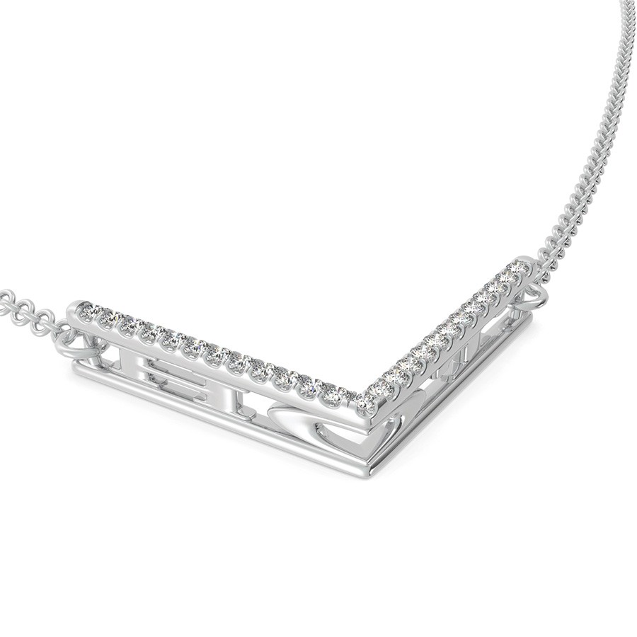 "HOT" Chevron Bar Pendant 