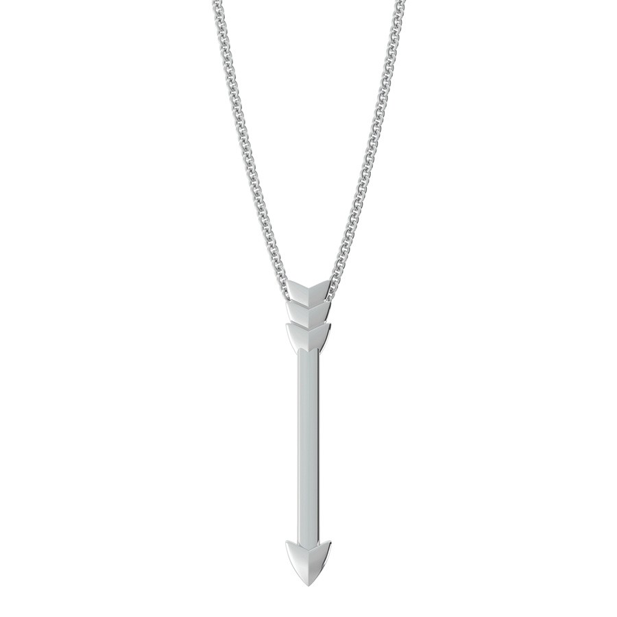 Flat Arrow Drop Pendant